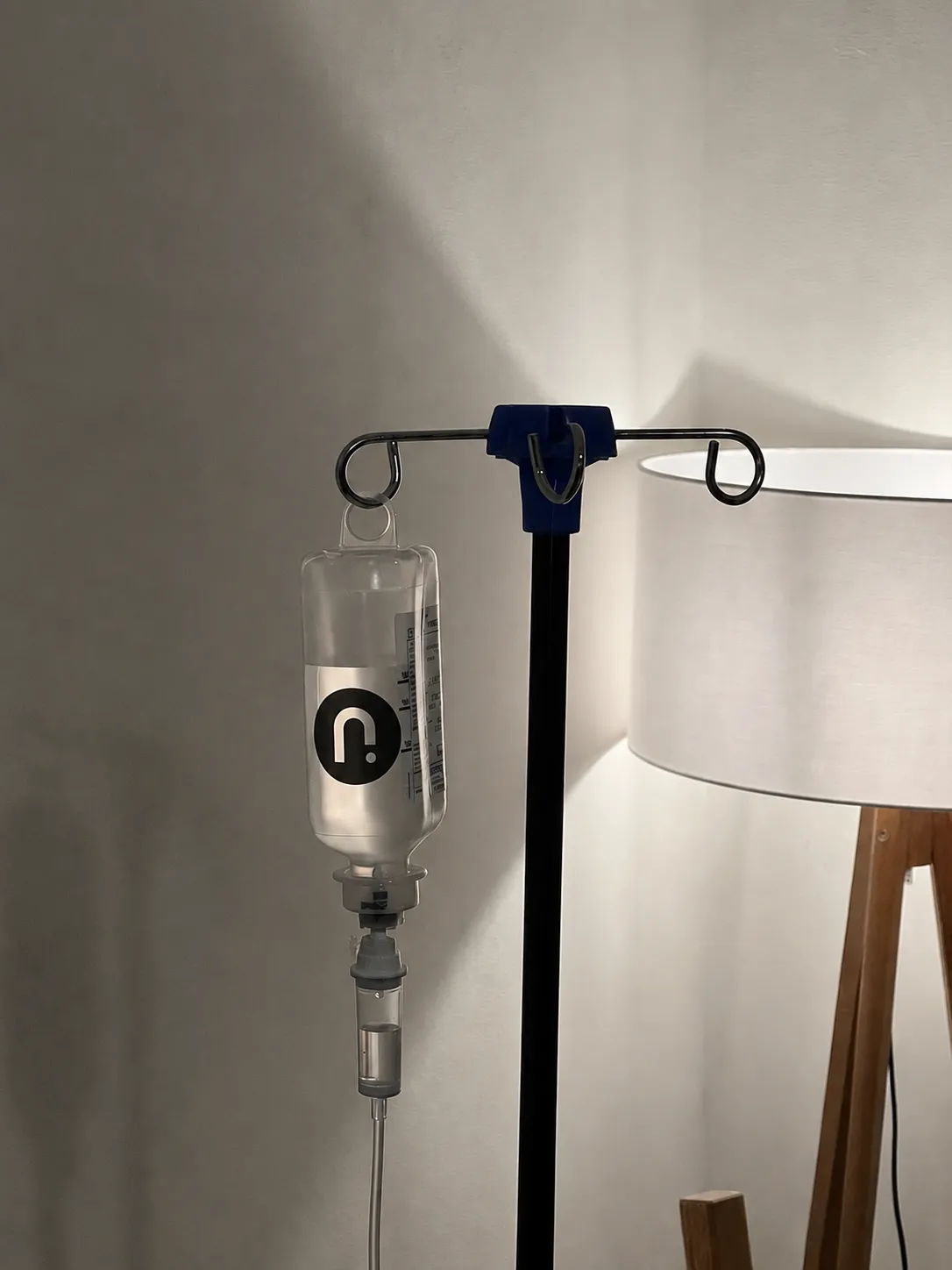 NIUS branded IV drip bag